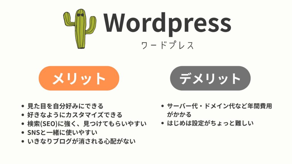 WordPressのメリット・デメリット